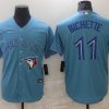 Men's Toronto Blue Jays Bo Bichette #11 Light Blue Baseball J