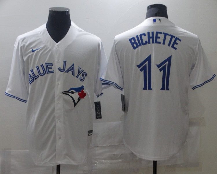 Men's Toronto Blue Jays Bo Bichette #11 White Baseball Jersey
