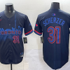 Men's Toronto Blue Jays Max Scherzer #31 Black 2024 City Connect Limited Jersey