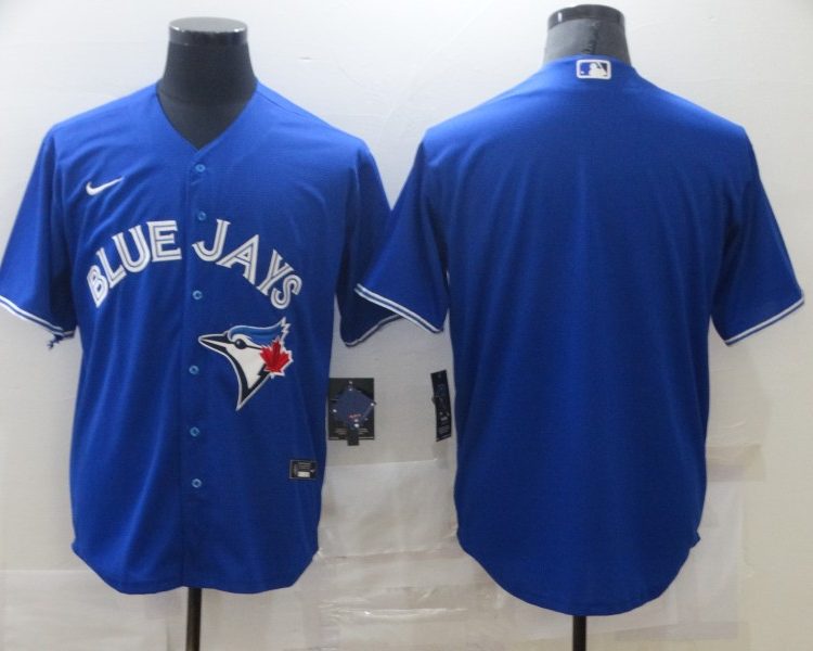 Men's Toronto Blue Jays Royal Alternate Team Blank Jersey