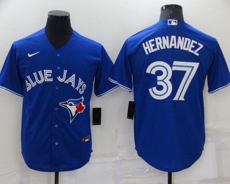 Men's Toronto Blue Jays Teoscar Hernandez #37 Blue Baseball J