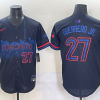 Men's Toronto Blue Jays Vladimir Guerrero Jr. #27 Black 2024 City Connect Limited Jersey