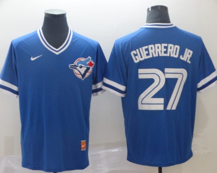 Men's Toronto Blue Jays Vladimir Guerrero Jr. #27 Blue Player