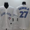 Men's Toronto Blue Jays Vladimir Guerrero Jr. #27 White Baseb