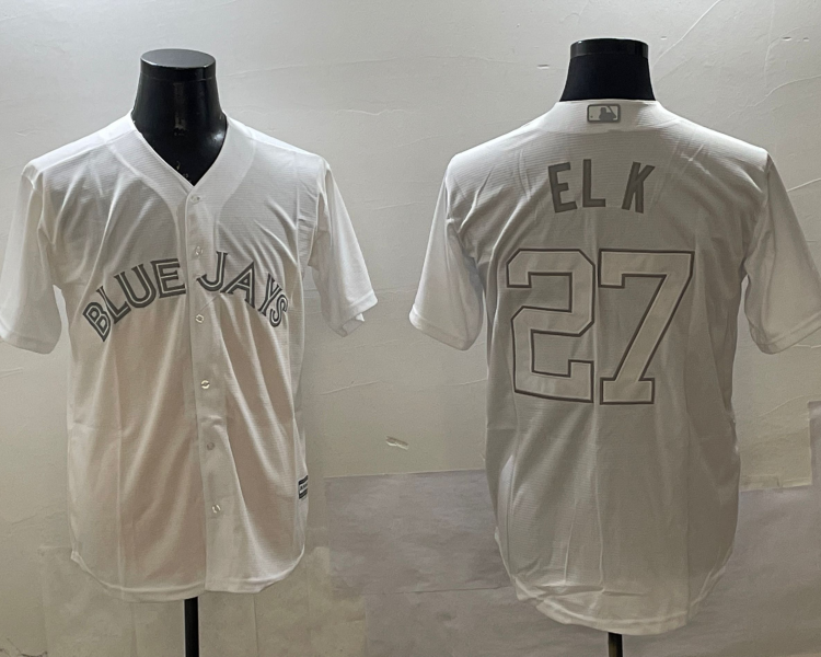 Men's Toronto Blue Jays Vladimir Guerrero Jr. #27 White Jersey