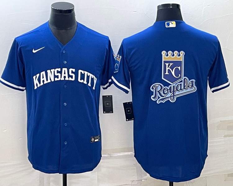 Men's Kansas City Royals Blue Alternate Team Jersey
