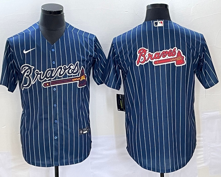 Men's Atlanta Braves Blue Team Jersey