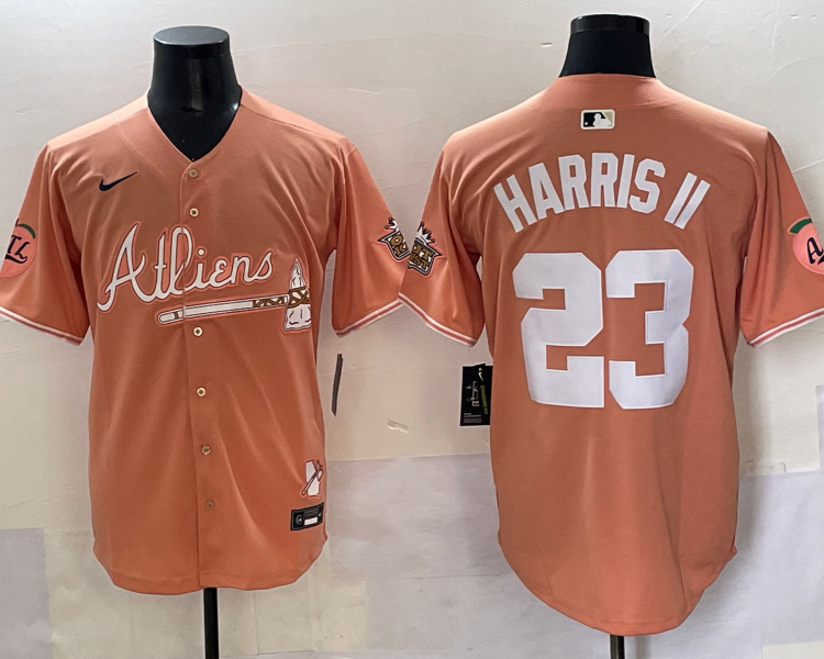 Men's Atlanta Braves Michael Harris II #23 Pink 2025 City Connect Limited Jersey