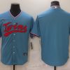 Men's Minnesota Twins Blue Blank Jersey