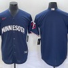 Men's Minnesota Twins Navy Alternate Team Blank Jersey