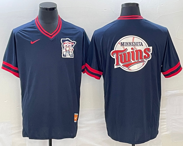 Men's Minnesota Twins Navy Jersey