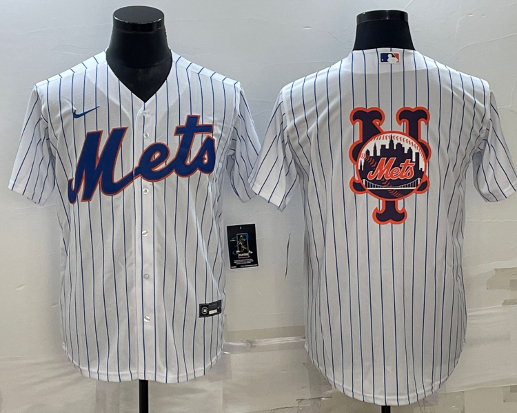 Men's New York Mets White Home Jersey