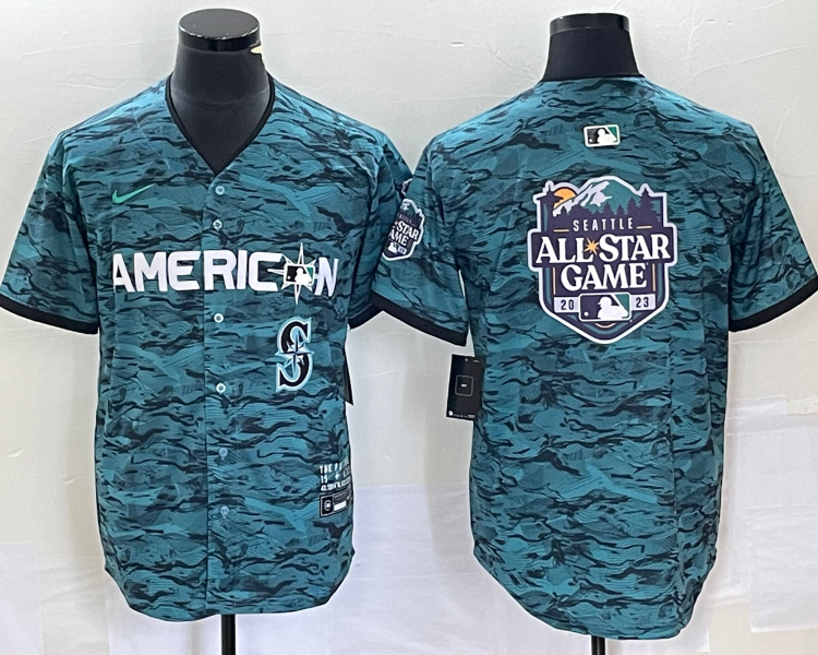 Men's American League Seattle Mariners Teal 2023 MLB All-Star Limited Jersey