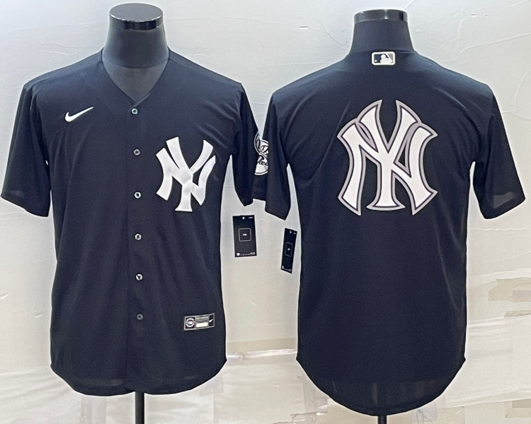 Men's New York Yankees Black Jersey