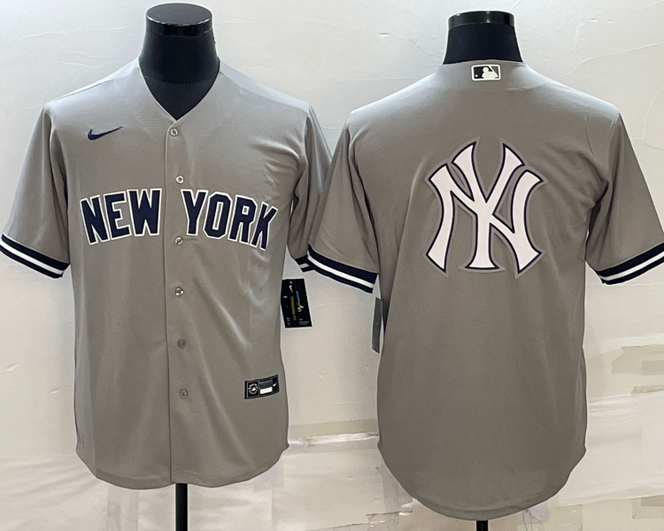 Men's New York Yankees Gray Jersey