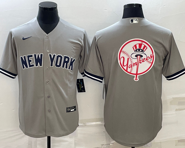 Men's New York Yankees Gray Team Jersey