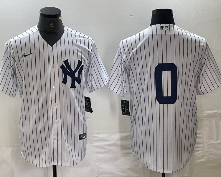 Men's New York Yankees Marcus Stroman #0 White Home Limited Jersey