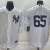 Men's New York Yankees Nestor Cortes Jr. #65 White Name Jersey