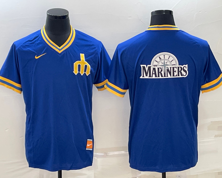 Men's Seattle Mariners Blue Team Jersey