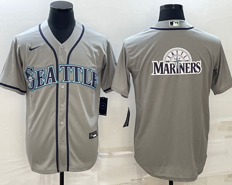 Men's Seattle Mariners Gray Team Jersey