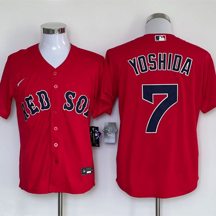 Men's Boston Red Sox Masataka Yoshida #7 Red Jersey