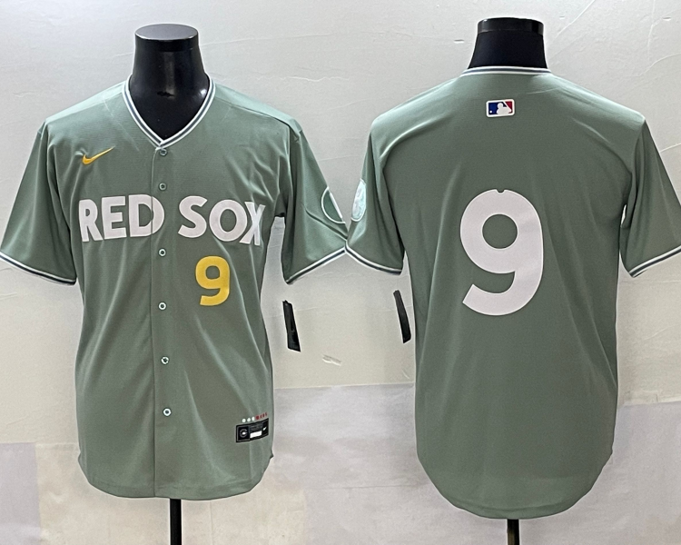 Men's Boston Red Sox Ted Williams #9 Gray 2025 City Connect Limited Jersey