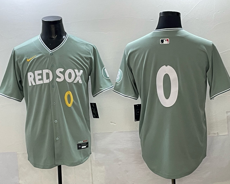 Men's Boston Red Sox Walker Buehler #0 Gray 2025 City Connect Limited Jersey