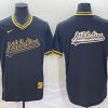 Men's Oakland Athletics Black Jersey