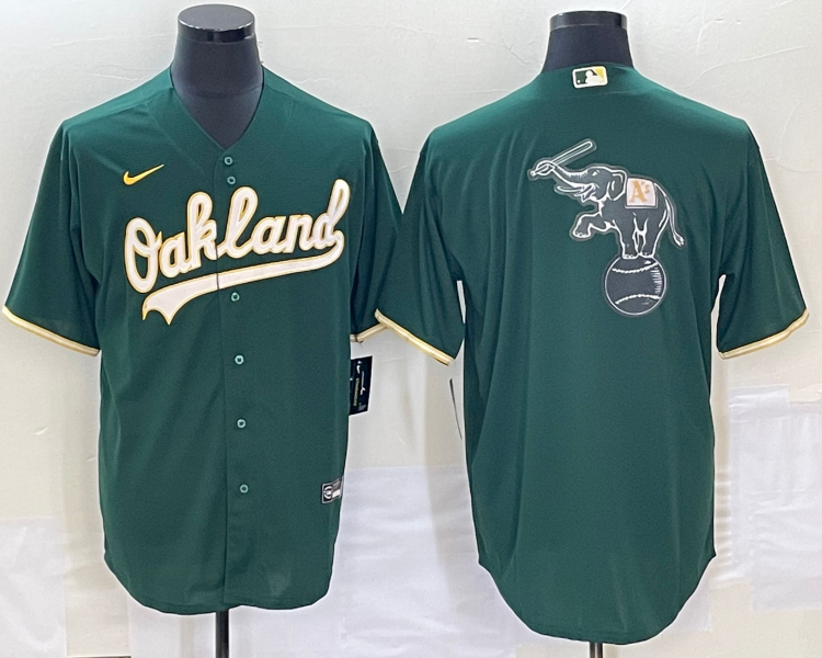 Men's Oakland Athletics Kelly Green Alternate Jersey