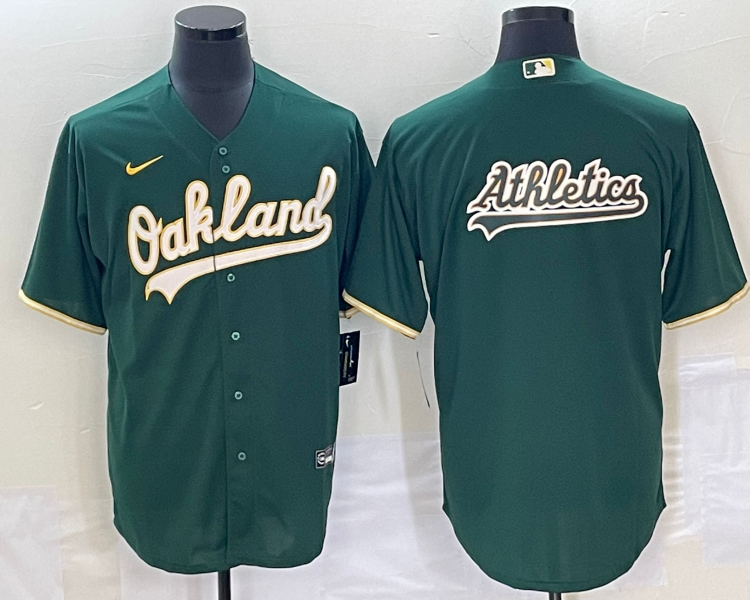 Men's Oakland Athletics Kelly Green Alternate Jersey