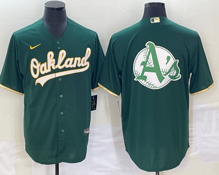 Men's Oakland Athletics Kelly Green Alternate Team Jersey