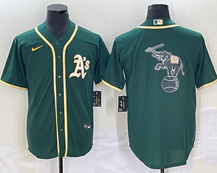 Men's Oakland Athletics Kelly Green Jersey