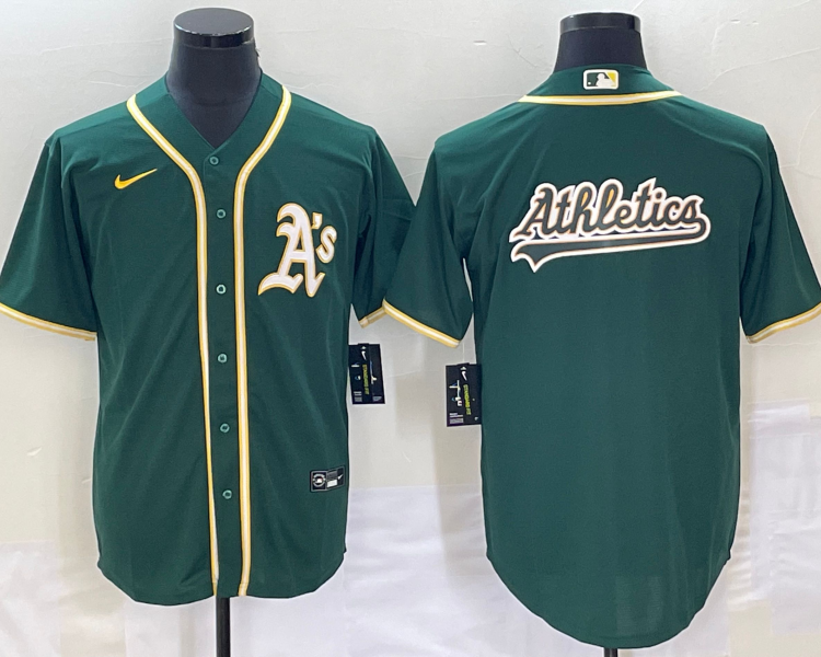 Men's Oakland Athletics Kelly Green Jersey