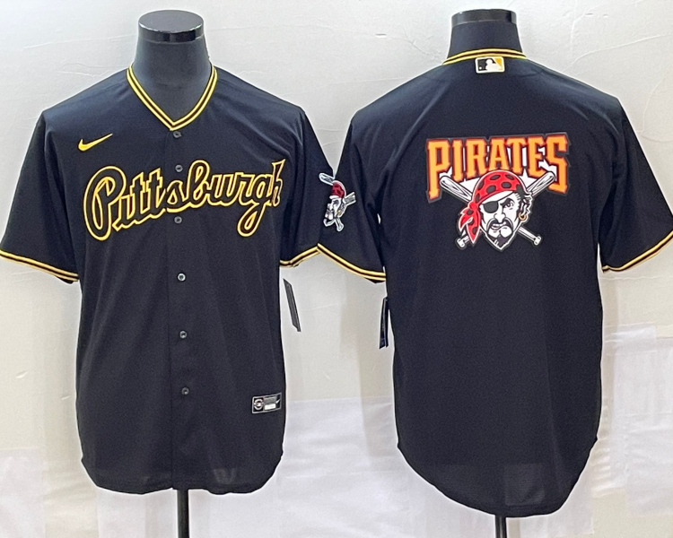 Men's Pittsburgh Pirates Black Jersey
