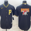Men's Pittsburgh Pirates Black Team Jersey