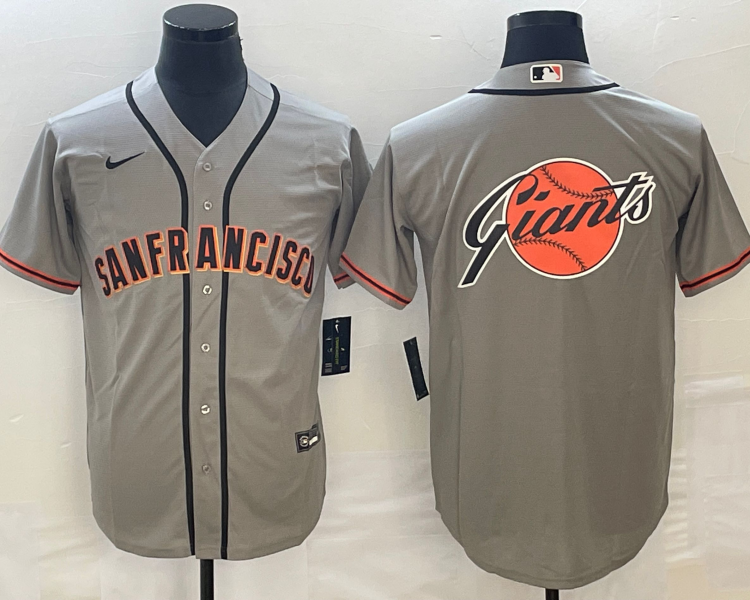 Men's San Francisco Giants Gray Team Jersey