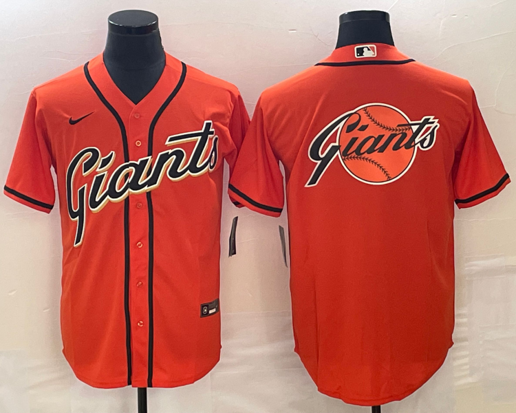 Men's San Francisco Giants Orange Team Jersey