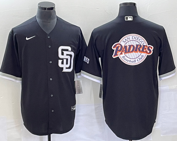Men's San Diego Padres Black Jersey