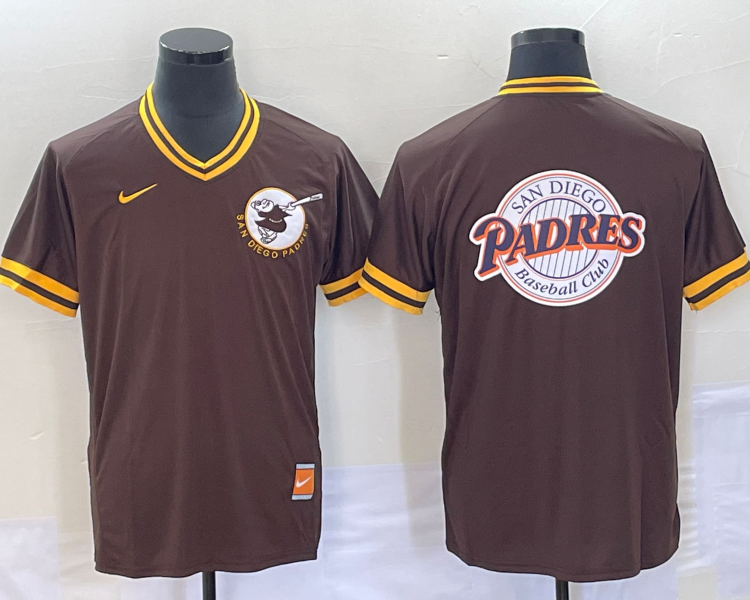 Men's San Diego Padres Brown Cooperstown Collection Jersey