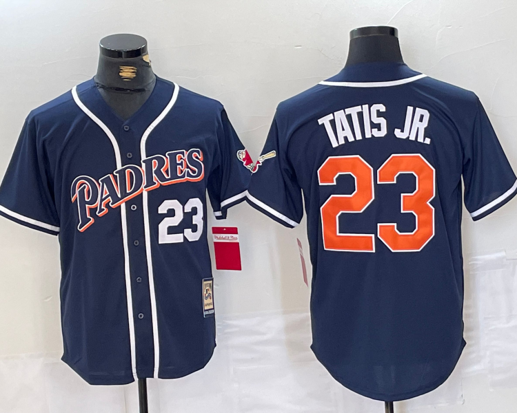 Men's San Diego Padres Fernando Tatis Jr. #23 Navy Jersey