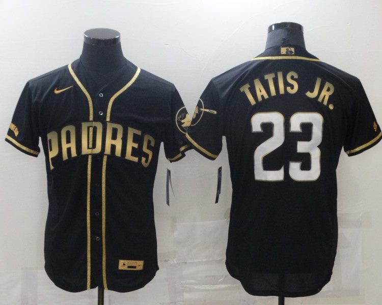 Men's San Diego Padres Fernando Tatis Jr. #23 White Stitched Jersey