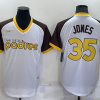 Men's San Diego Padres Randy Jones #35 White Stitched Jersey