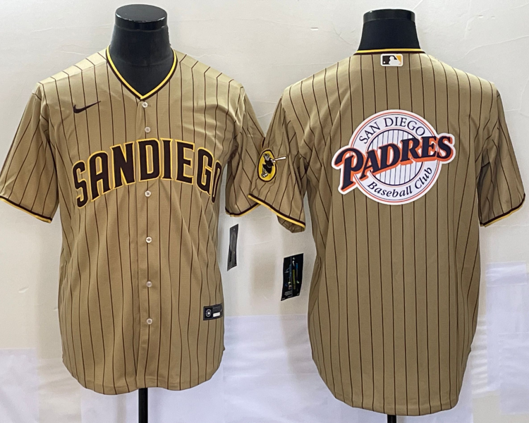 Men's San Diego Padres Tan Alternate Jersey