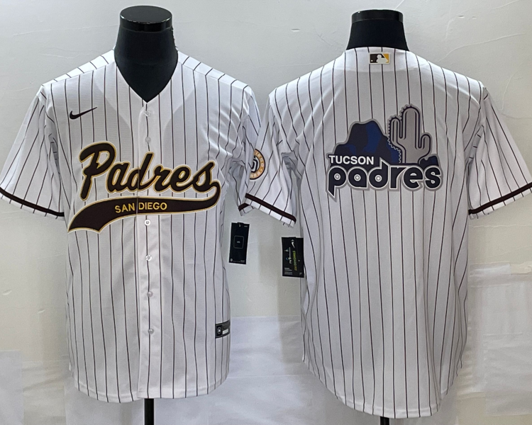 Men's San Diego Padres White Team Jersey Joint Edition