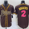 Men's San Diego Padres Xander Bogaerts #2 Brown Jersey Joint Edition