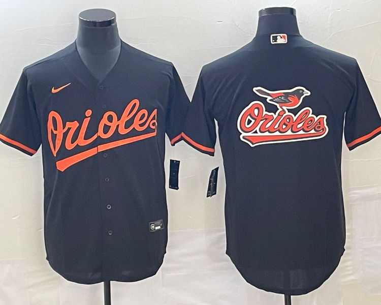 Men's Baltimore Orioles Black Alternate Team Jersey