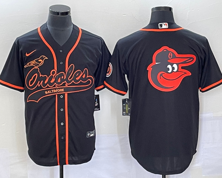Men's Baltimore Orioles Black Jersey Joint Edition
