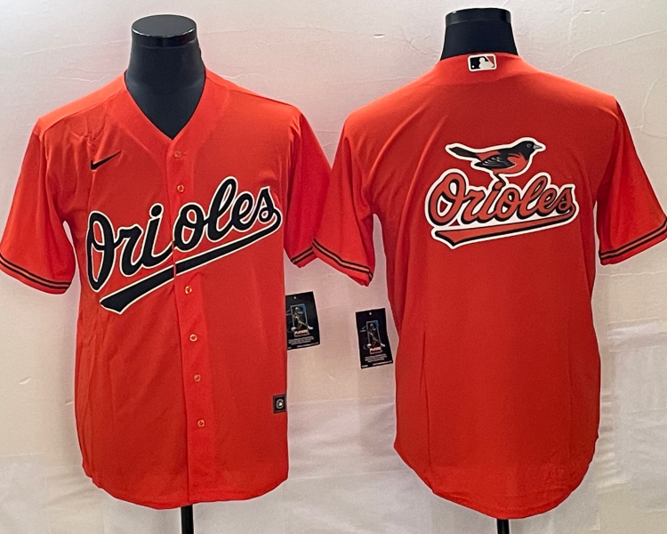 Men's Baltimore Orioles Orange Alternate Team Jersey