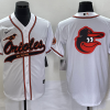 Men's Baltimore Orioles White Jersey Joint Edition