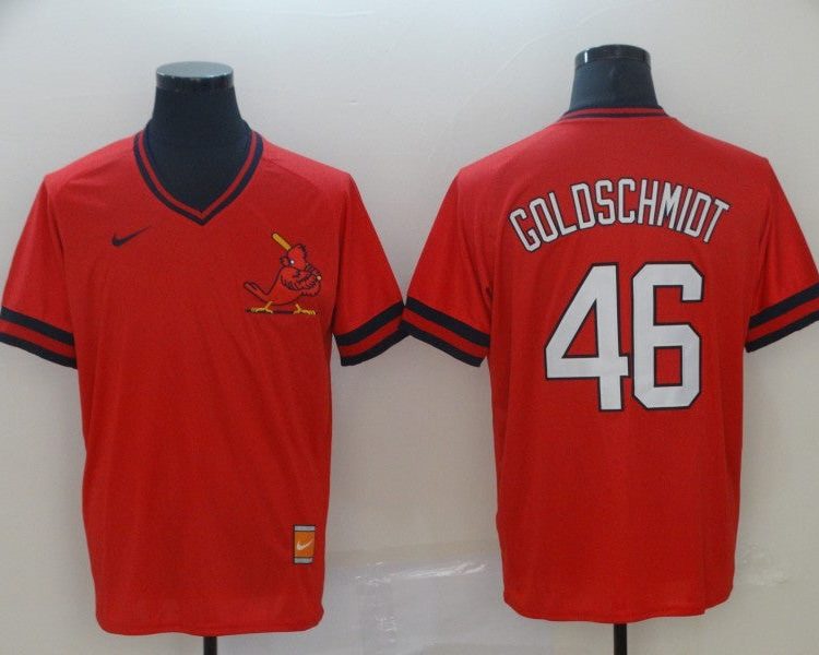 Men's St. Louis Cardinals Paul Goldschmidt #46 Red Jersey